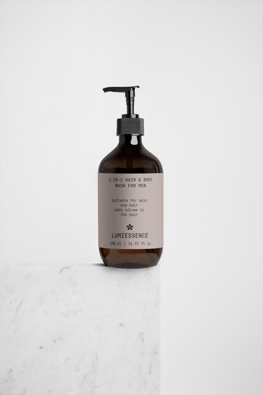 Rich lather of men’s hair and body wash with uplifting fragrance.